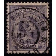 1891-96 Holland - AFA 44 - Stemplet